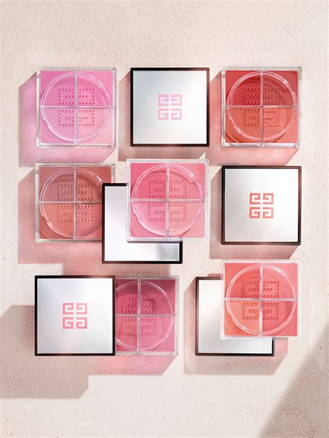 blush noir givenchy|Blush 4 colours .